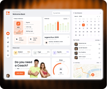 Dashboard — sample work